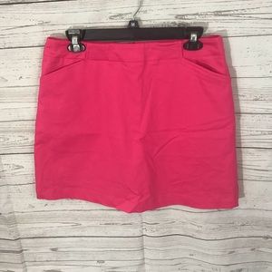 Nike Fit Dry Golf Skirt Fuschia Sz 10